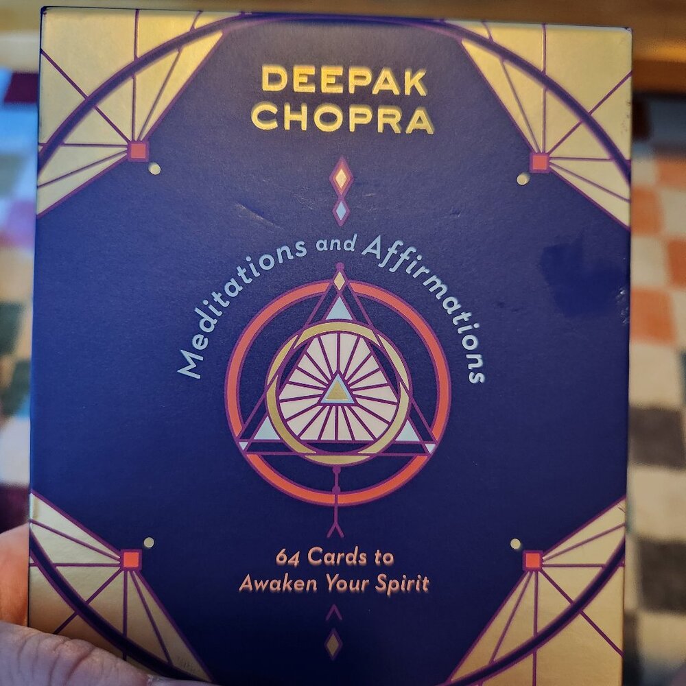 Deepak Chopra Affirmation Cards deck